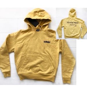 The Kooples Oversized Yellow Hoodie